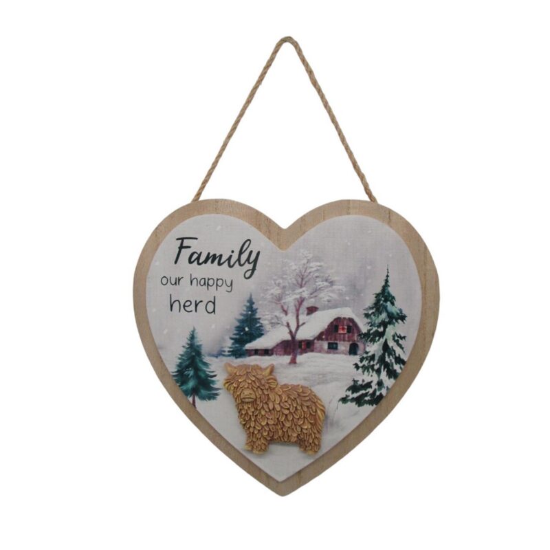 Wooden Hanging Sign - Farmhouse & Country - life-deco...