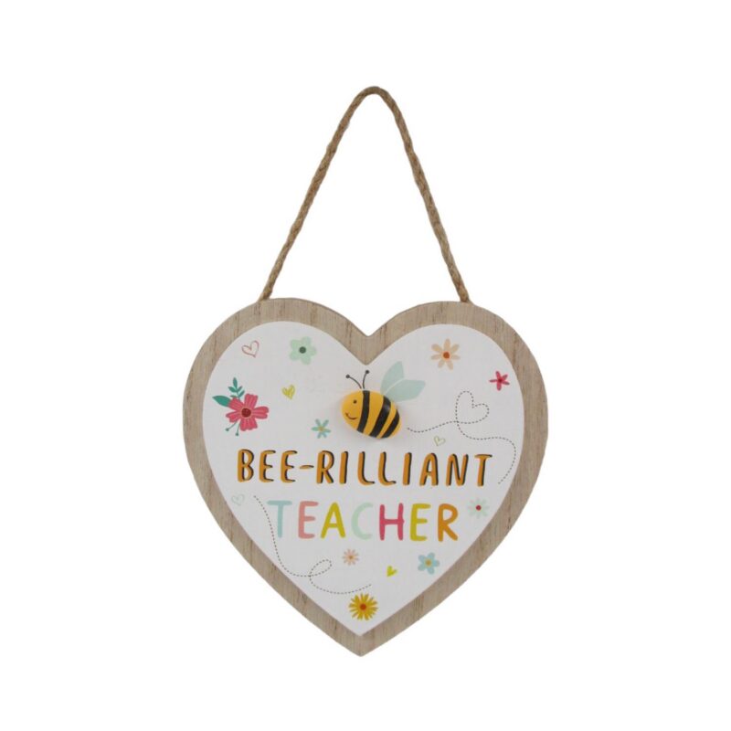 Wooden Hanging Plaque - Teacher's Day - life-deco.com