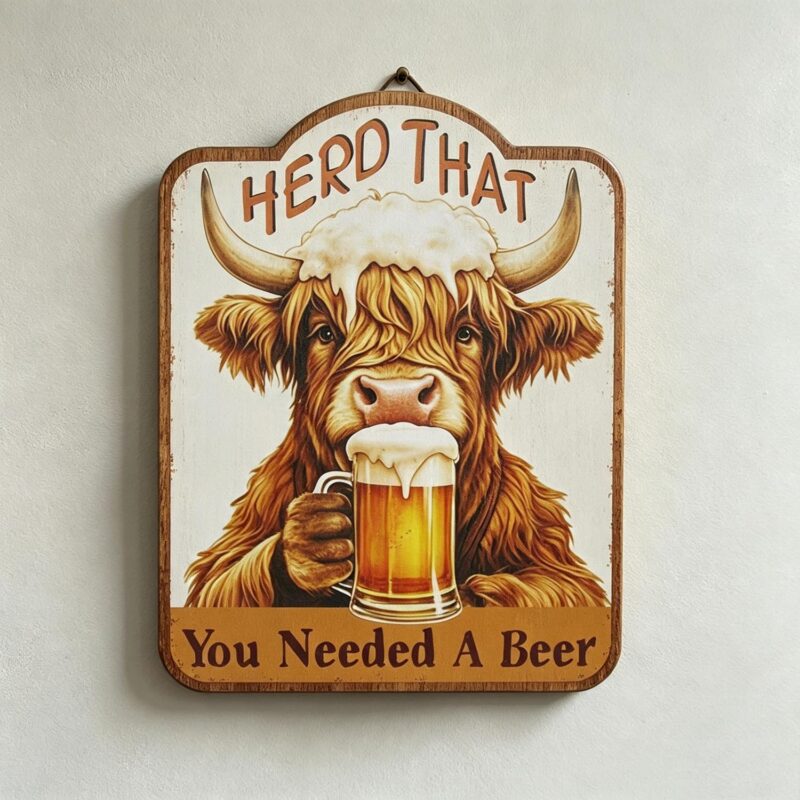 Wooden Hanging Sign - Farmhouse & Country - life-deco...