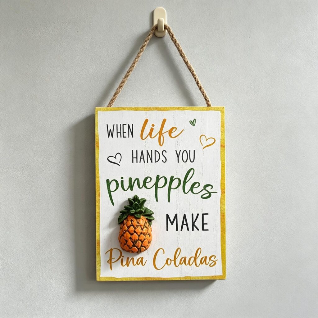 Plaque en bois - Côte (Été) - life-deco.com