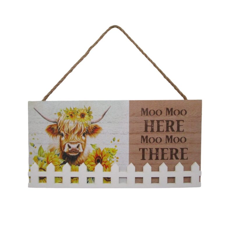 Wooden Hanging Plaque - Farmhouse & Country - life-de...