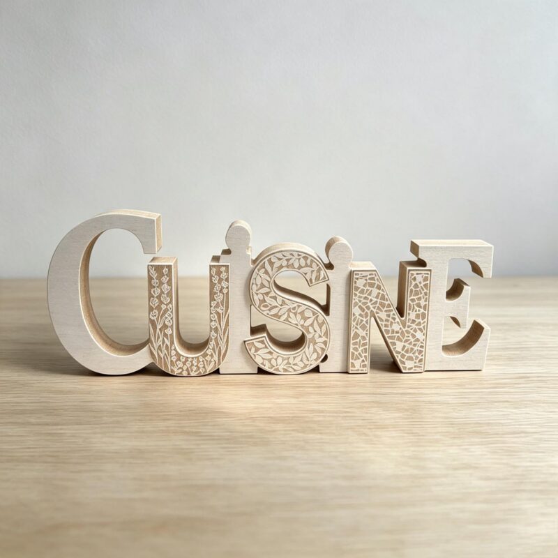 Wooden Letter Decor - Kitchen & Dining - life-deco.com