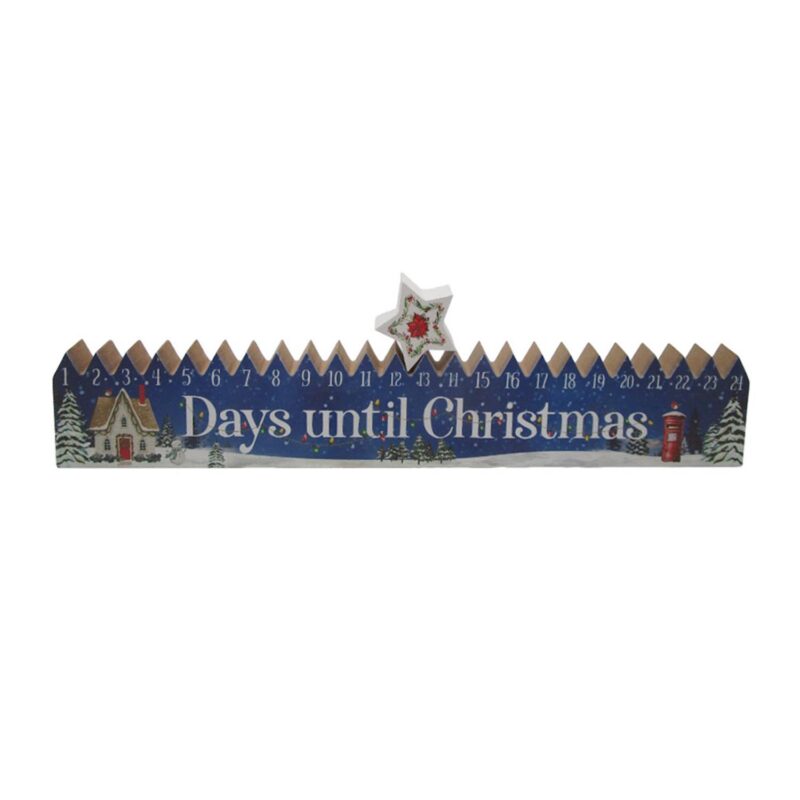 Wooden  Calendar - Christmas - life-deco.com