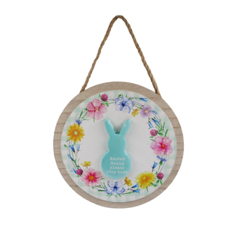 Wooden Hanging Sign - Easter - life-deco.com