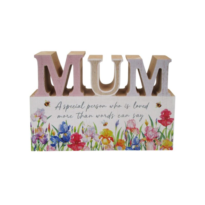 MUM Wooden Letter Tabletop Sign - Mother's Day - life-deco.com