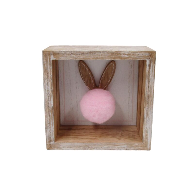 Easter Wooden Shadow‑Box Ornament - Easter - life-deco.com