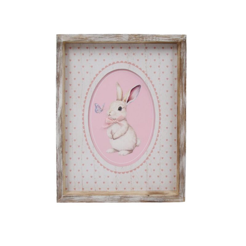 Vintage Easter Wooden Shadow‑Box Wall Frame - Easter - life-deco.com