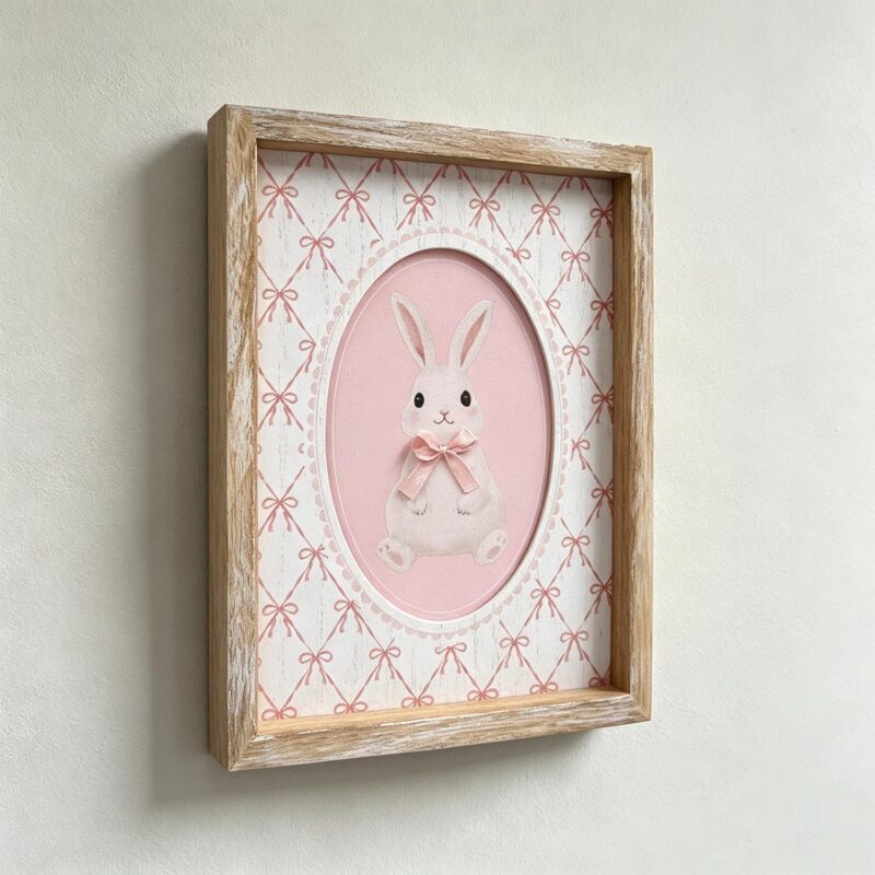 Vintage Easter Wooden Shadow‑Box Wall Frame - Easter - life-deco.com