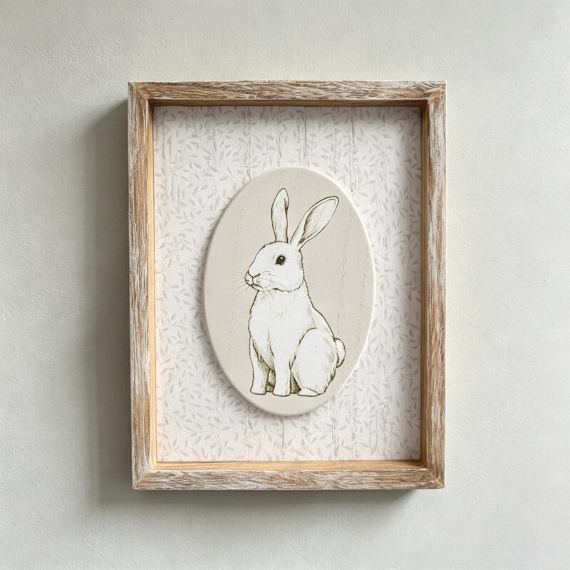 Wooden Shadow‑Box Wall Frame - Easter - life-deco.com