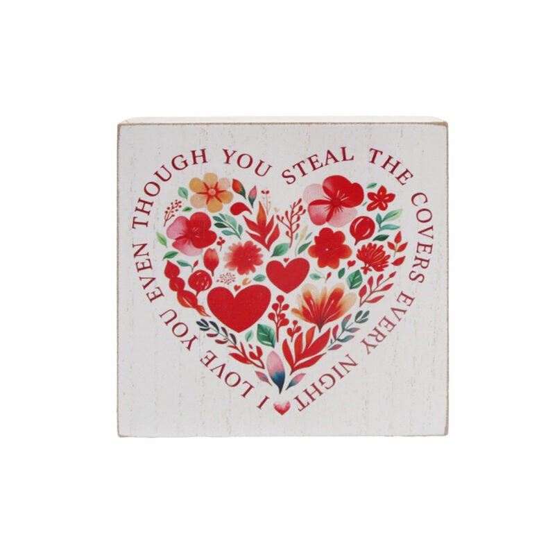 Valentine’s Day Wooden Decor - Valentine's Day - life-deco.com