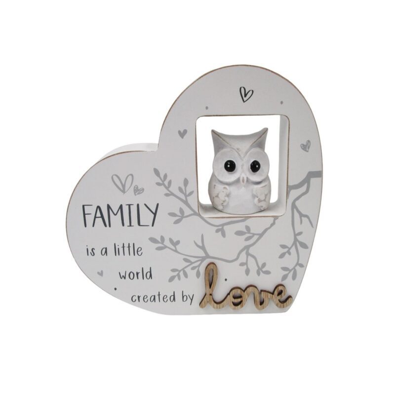 Wooden Table Ornament - Family - life-deco.com