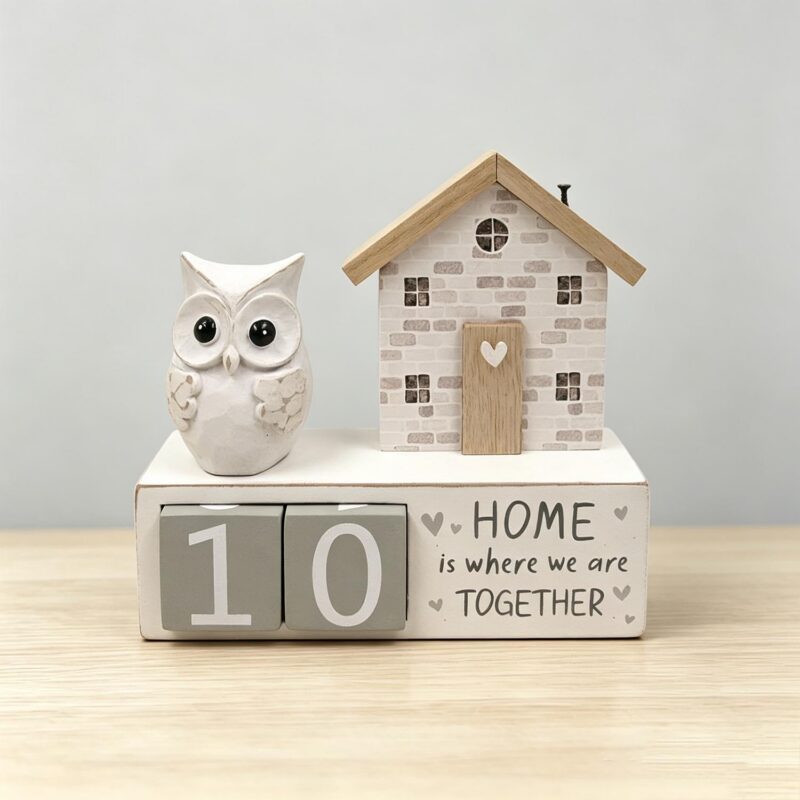 Wooden Table Ornament - Family - life-deco.com