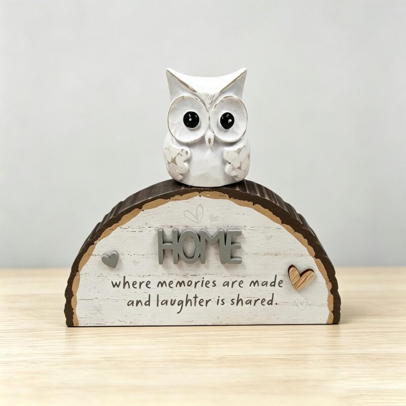 Wooden Table Ornament - Family - life-deco.com