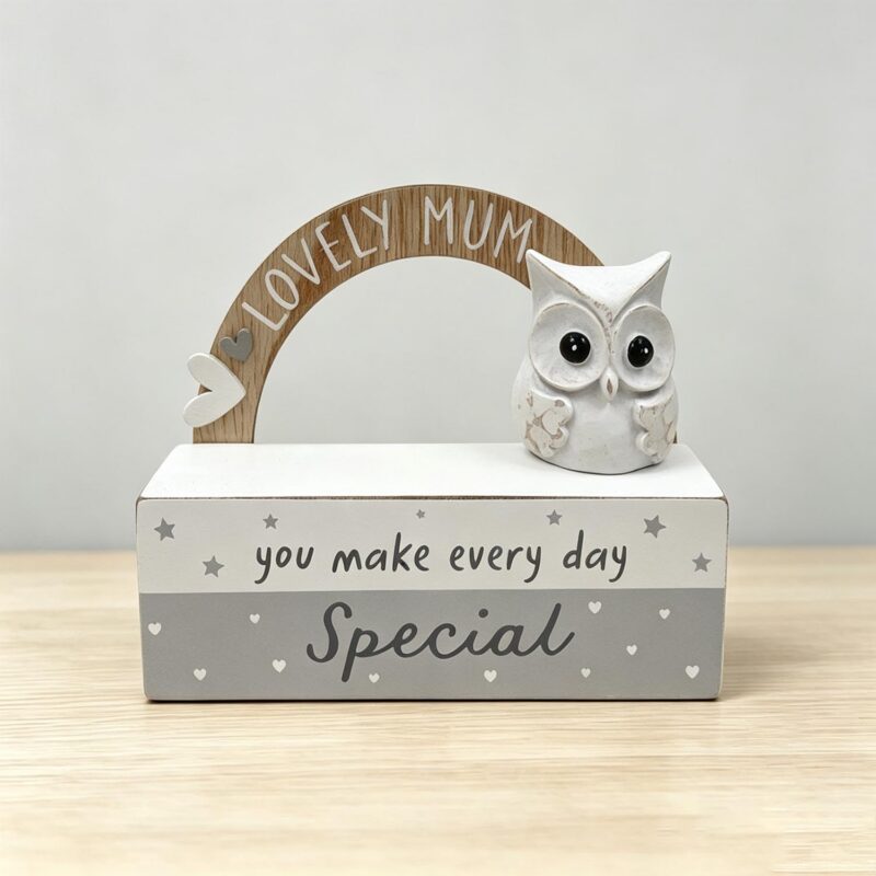 Wooden Table Ornament - Family - life-deco.com