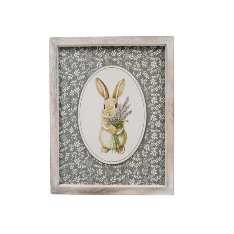 Framed Easter Bunny Wall Art - Easter - life-deco.com