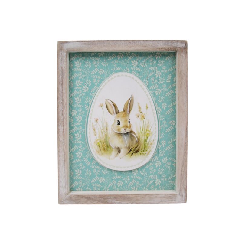Framed Easter Bunny Wall Art - Easter - life-deco.com