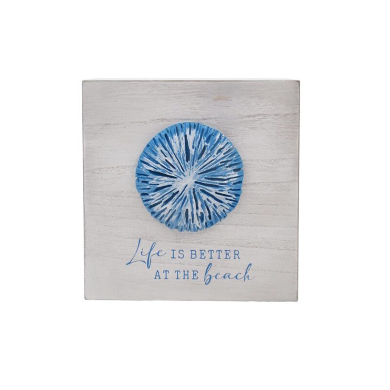 Wooden Block Sign - Coastal (Summer) - life-deco.com