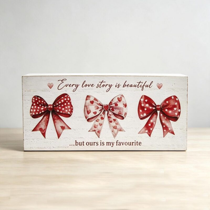 Valentine’s Day Wooden Decor - Valentine's Day - life-deco.com