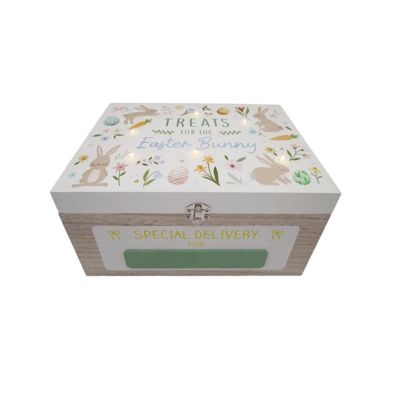 Easter Bunny Treat Wooden Box - Easter - life-deco.com