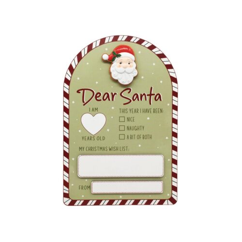 Dear Santa Writable Standing Sign - Christmas - life-deco...