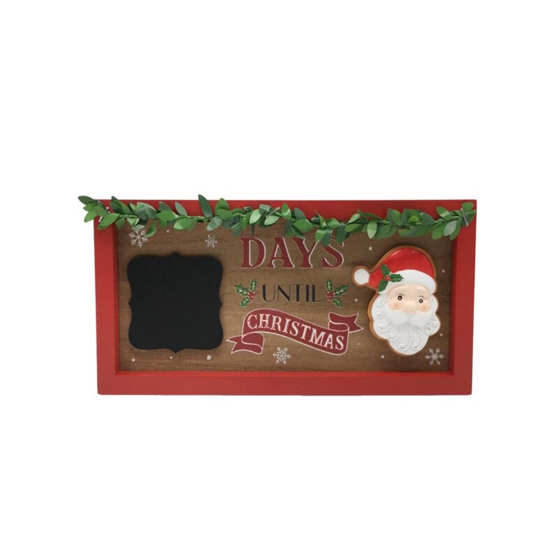 Christmas Countdown Wooden Frame Sign - Christmas - life-...