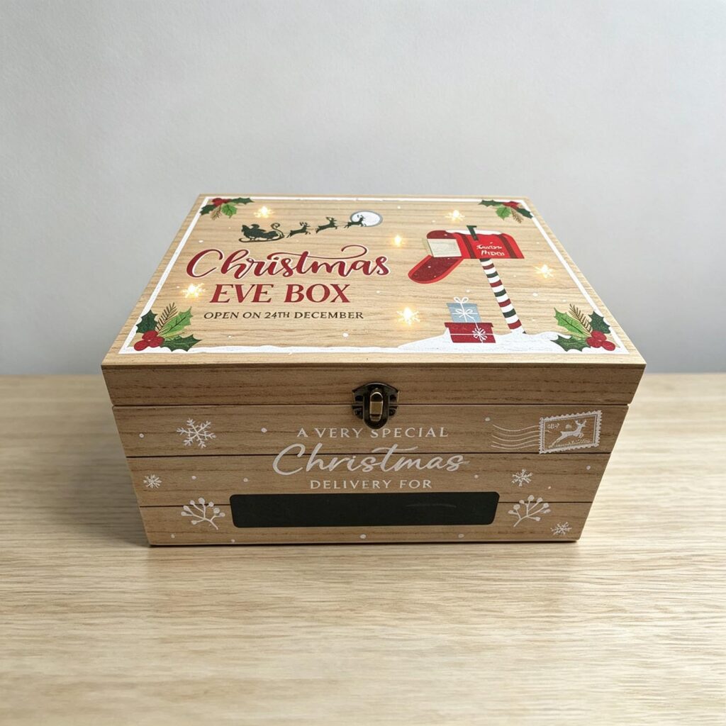 Wooden Christmas Eve Gift Box - Christmas - life-deco.com