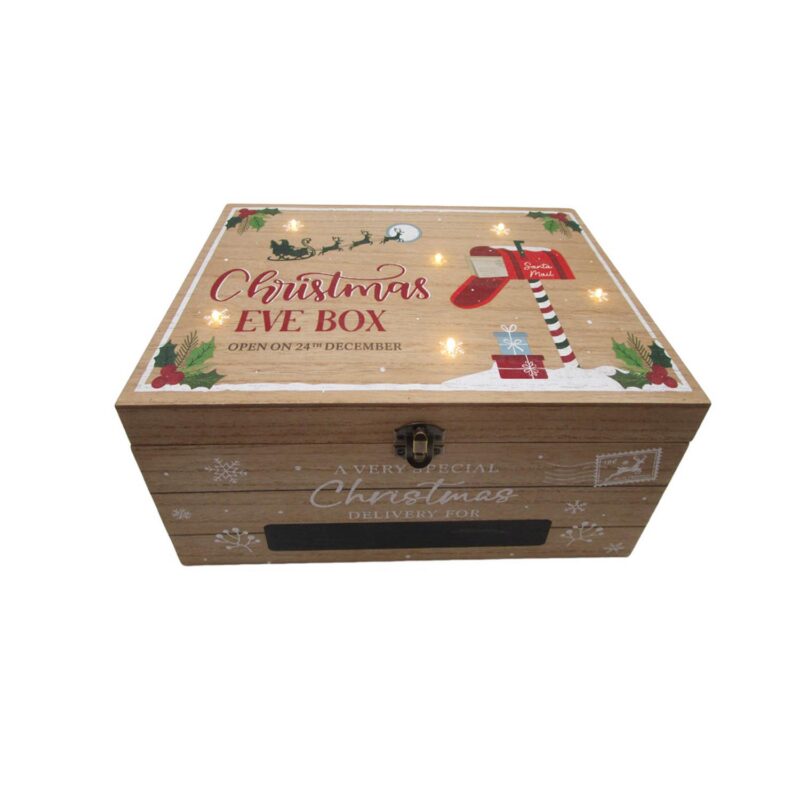 Wooden Christmas Eve Gift Box - Christmas - life-deco.com