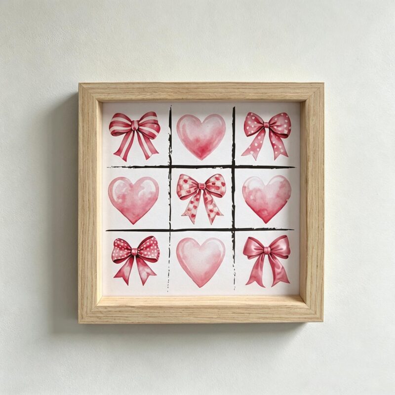 Valentine’s Day Wooden Decor - Valentine's Day - life-deco.com