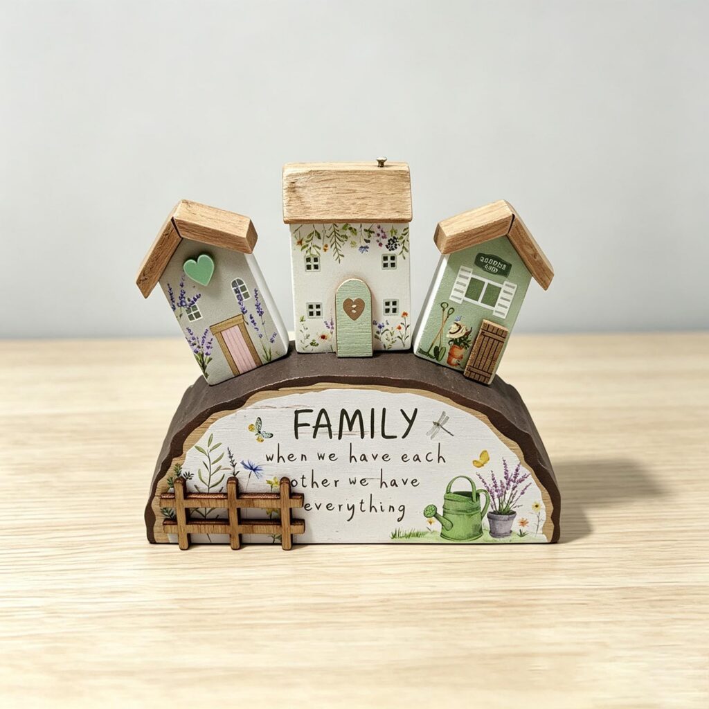 Wooden Table Ornament - Spring - life-deco.com