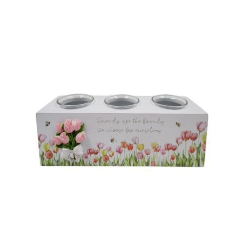Wooden Candle Holder - Spring - life-deco.com