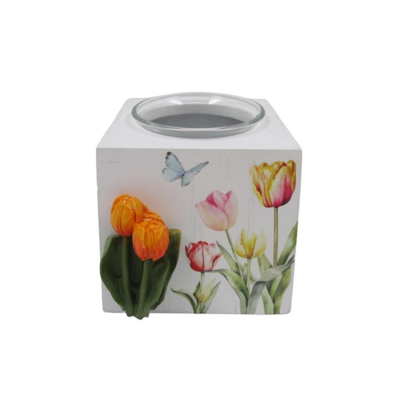 Wooden Candle Holder - Spring - life-deco.com