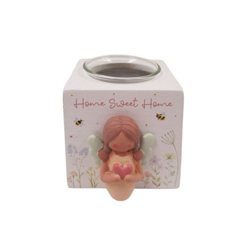 Wooden Single Tealight Holder - Love & Friendship - life-deco.com