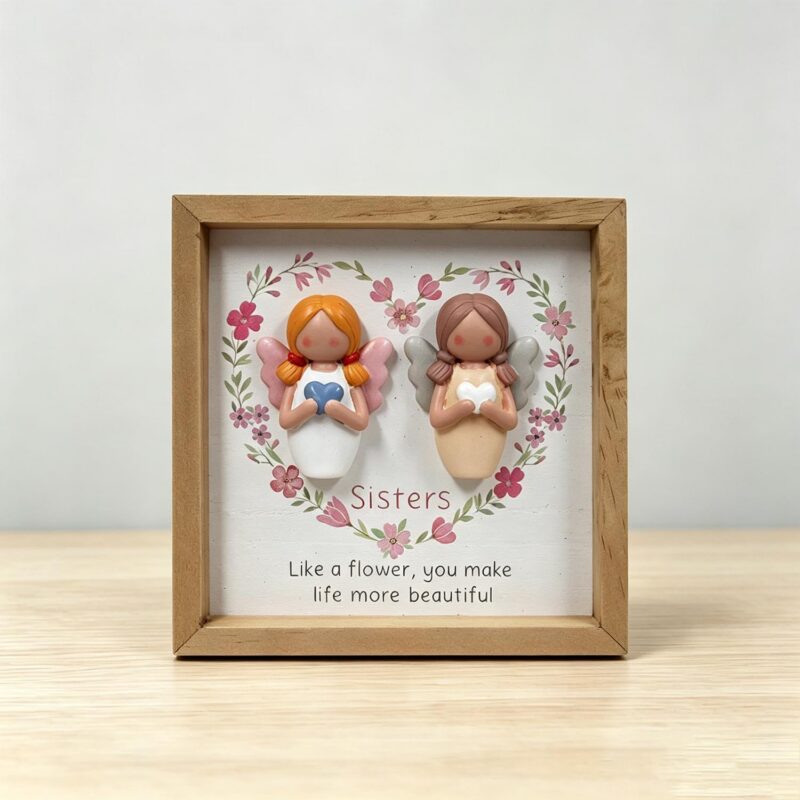 Wooden Photo Frame - Love & Friendship - life-deco.com
