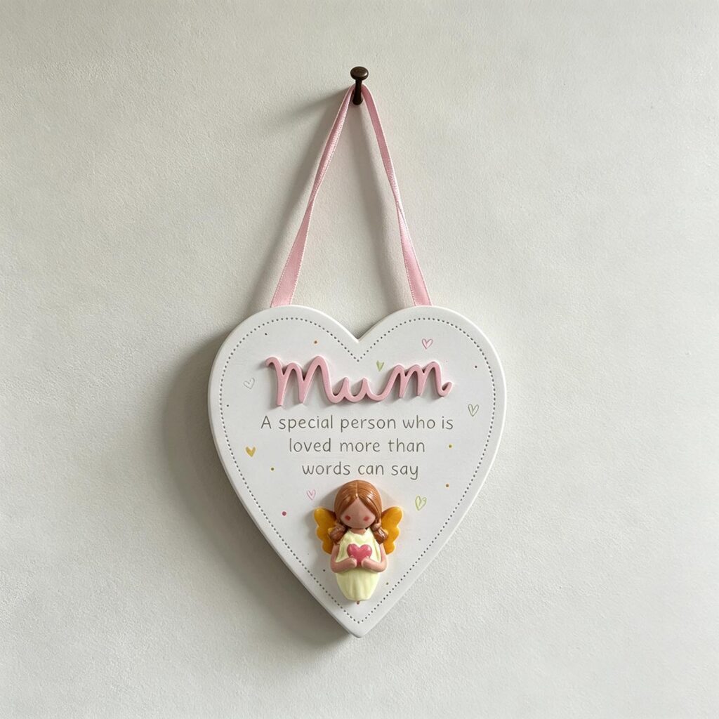 Wooden Hanging Plaque - Love & Friendship - life-dec...