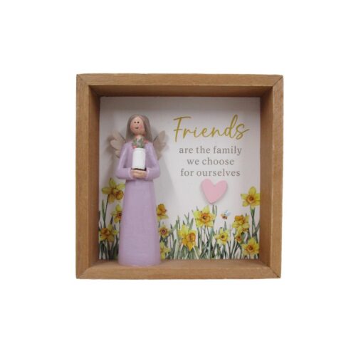 Wooden Ornament - Love & Friendship - life-deco.com
