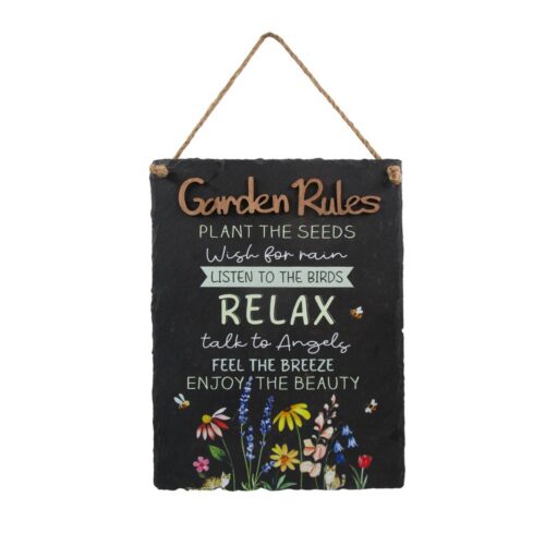 Wooden Hanging Plaques - Garden Décor - life-deco.com
