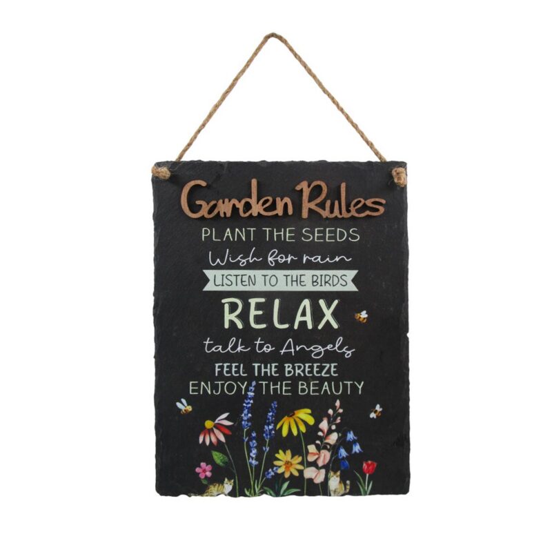 Wooden Hanging Plaques - Garden Décor - life-deco.com