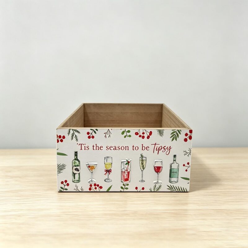 Wooden Storage Box - Christmas - life-deco.com
