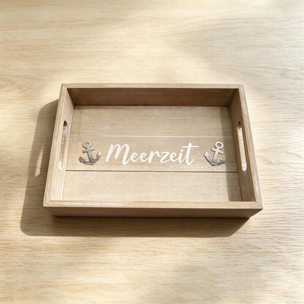 Wooden Serving Tray - Coastal (Summer) - life-deco.com