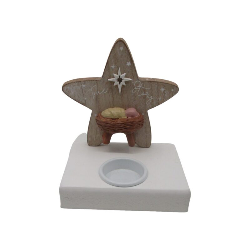 Wooden Tealight Holder - Spiritual & Religious - life-deco.com