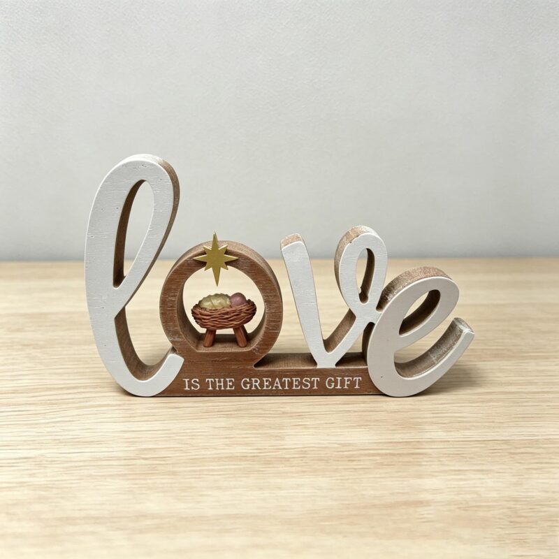 Wooden Letter Table Ornament - Spiritual & Religious - life-deco.com