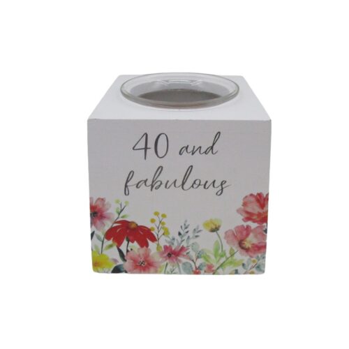 Wooden Tealight Holder - Birthday - life-deco.com
