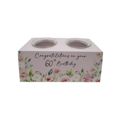 Wooden Tealight Holder - Birthday - life-deco.com