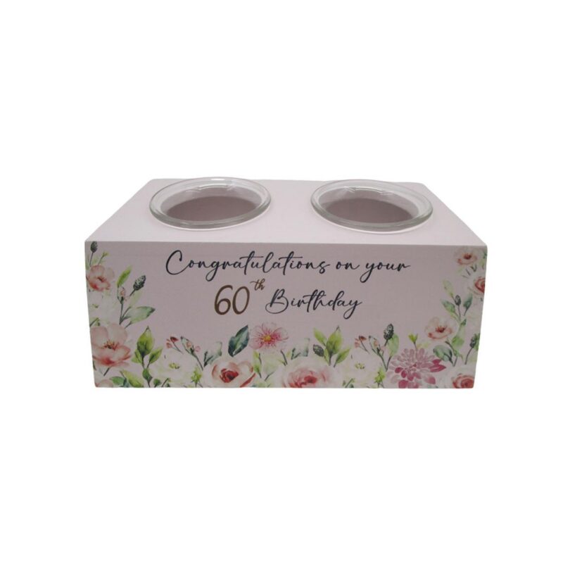 Wooden Tealight Holder - Birthday - life-deco.com