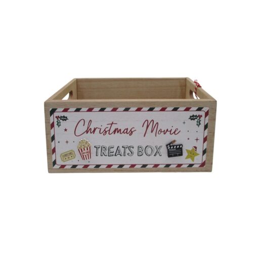 Wooden Treats Box - Christmas - life-deco.com