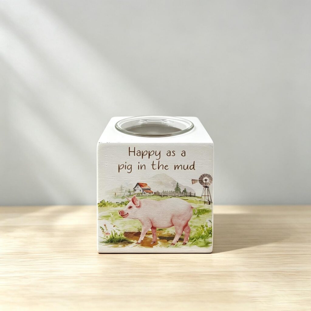 Wooden Tealight Holder - Farmhouse & Country - life-deco.com