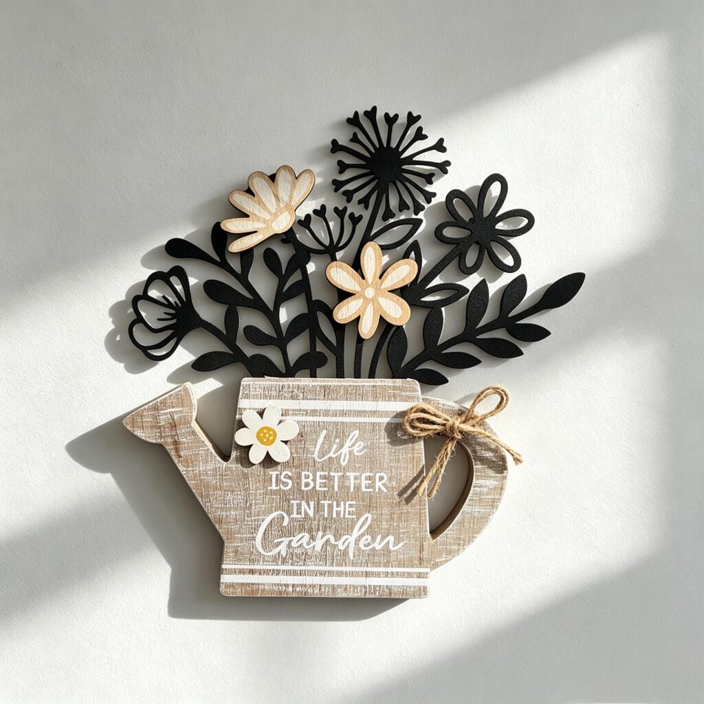 Wooden Hanging Ornament - Spring - life-deco.com