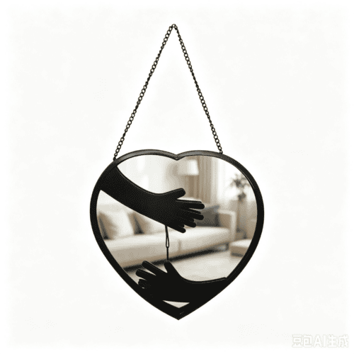 Mirror Wall Hanging - Valentine's Day - life-deco.com