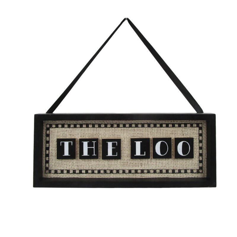 Hängeschild aus Holz – Badezimmer – life-deco.com
