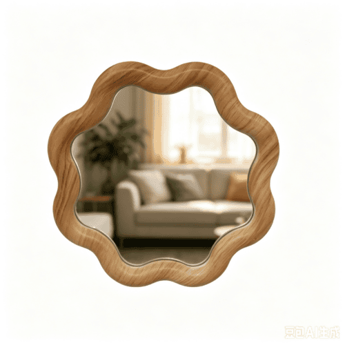 Wooden Wall Mirror - Wall Signs - life-deco.com